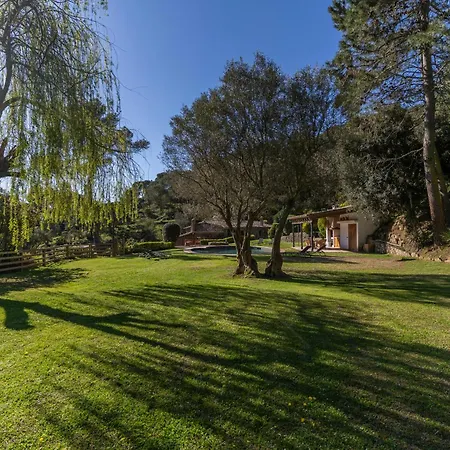 Дом отдыха Casa El Moli De Burjats Con Piscina Y Chimenea *