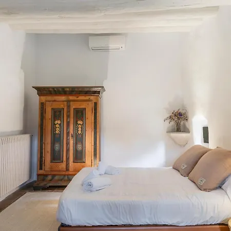 Casa El Moli De Burjats Con Piscina Y Chimenea