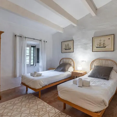 Casa El Moli De Burjats Con Piscina Y Chimenea Montras
